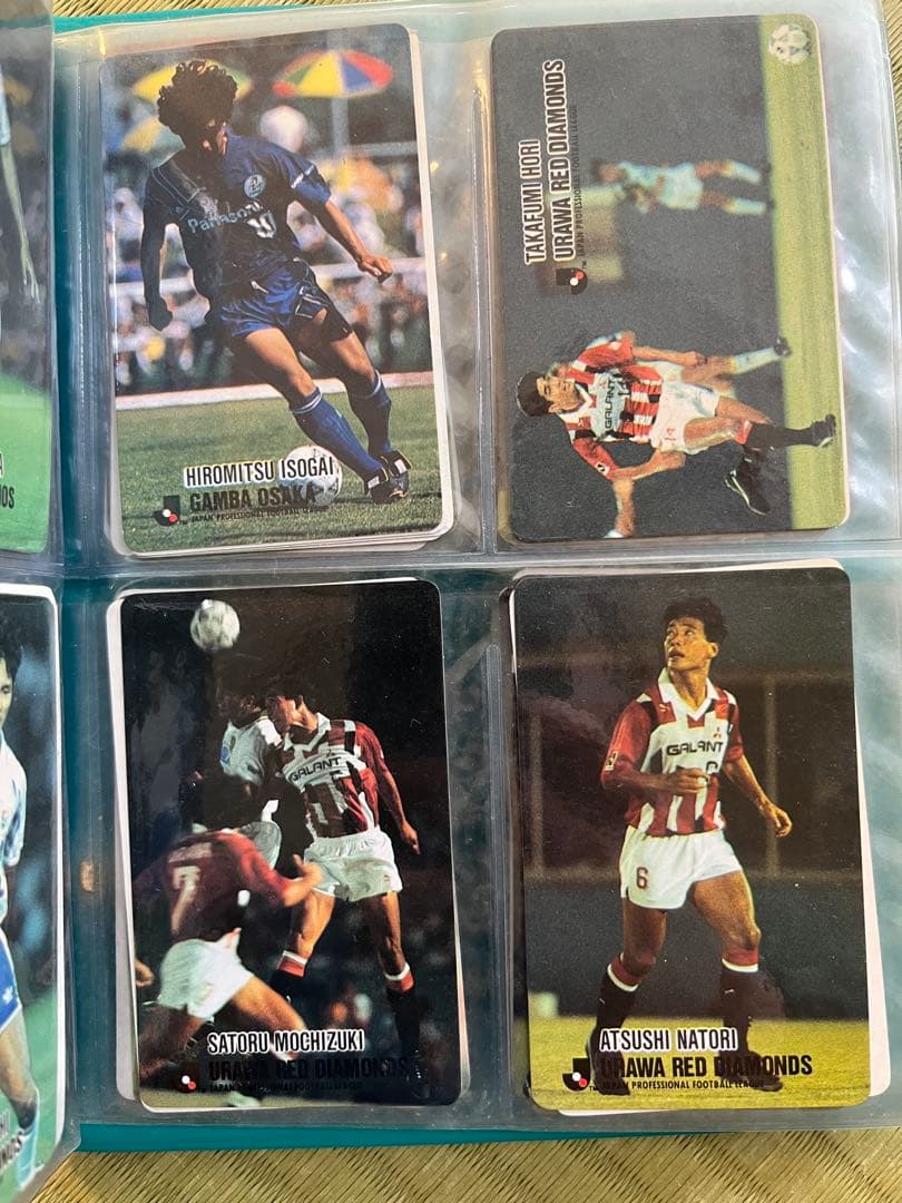 カルビー　Ｊリーグチップス　サッカー選手カードセット　J league