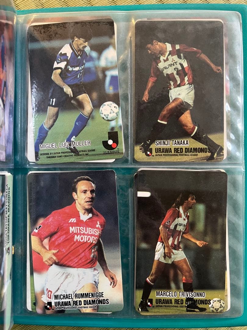 カルビー　Ｊリーグチップス　サッカー選手カードセット　J league