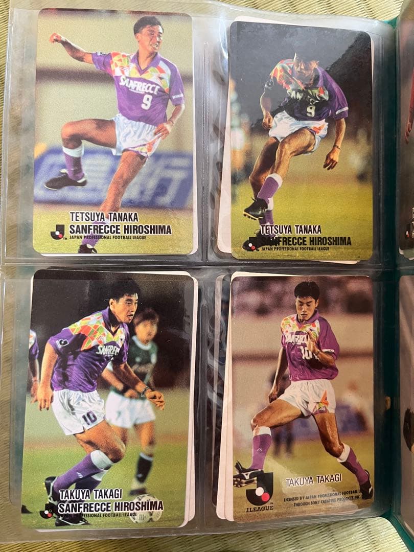 カルビー　Ｊリーグチップス　サッカー選手カードセット　J league