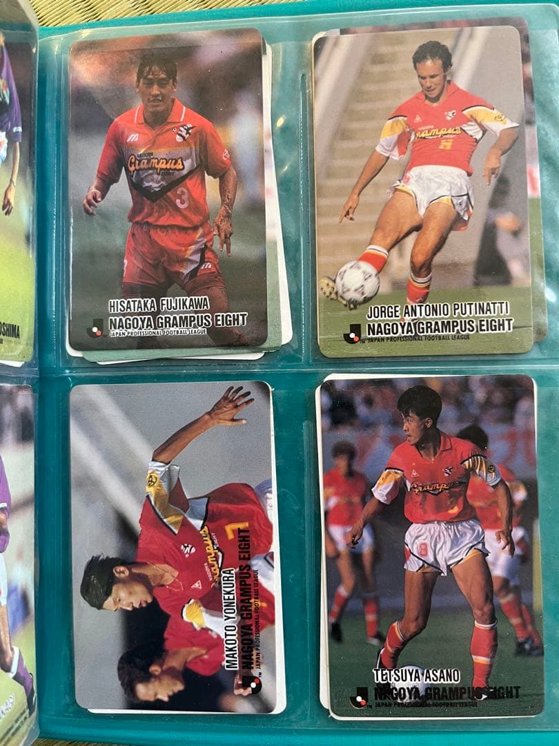 カルビー　Ｊリーグチップス　サッカー選手カードセット　J league