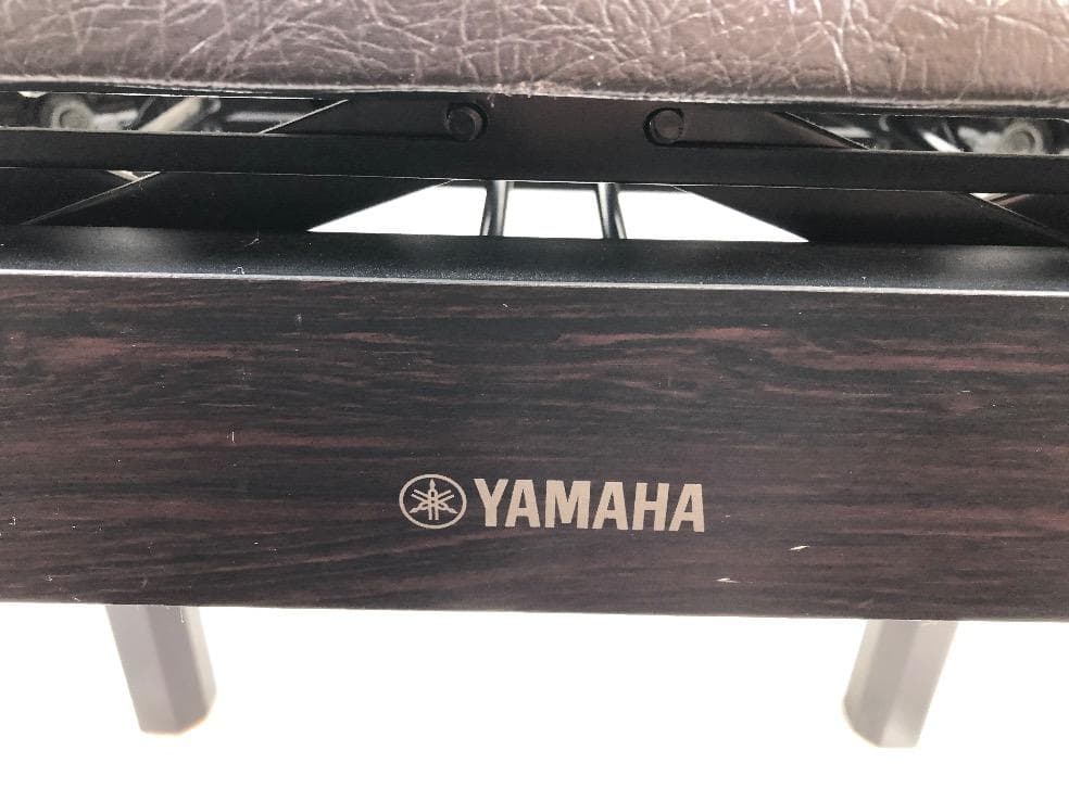 ※35558※YAMAHAピアノ椅子　BC-205DR（焦げ茶色）★送料無料