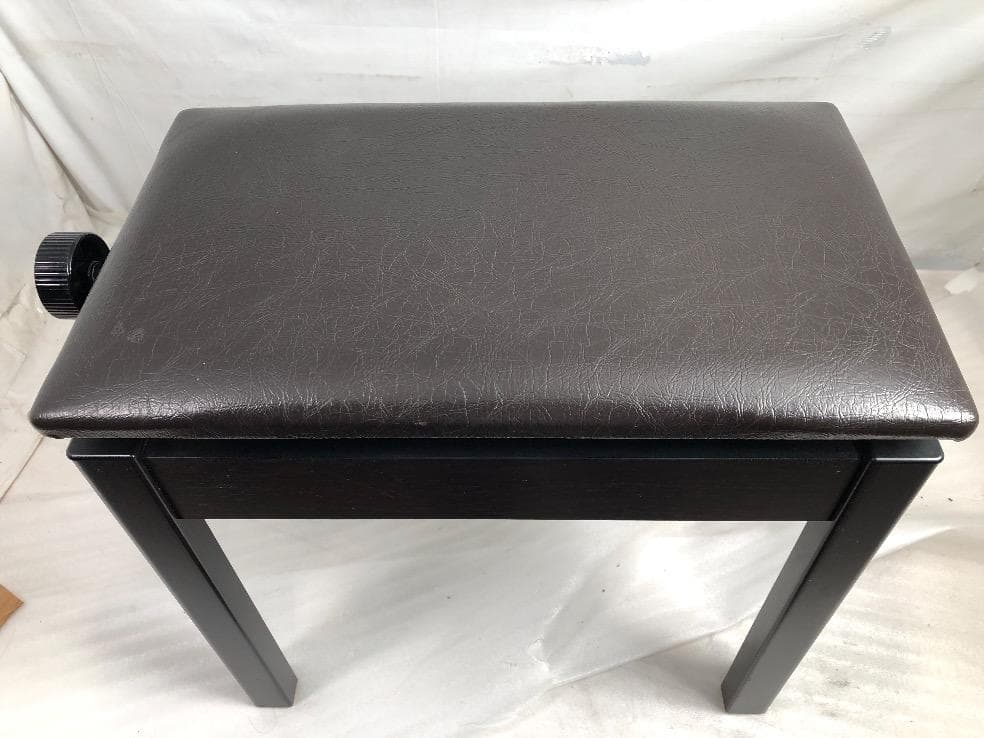 ※35558※YAMAHAピアノ椅子　BC-205DR（焦げ茶色）★送料無料
