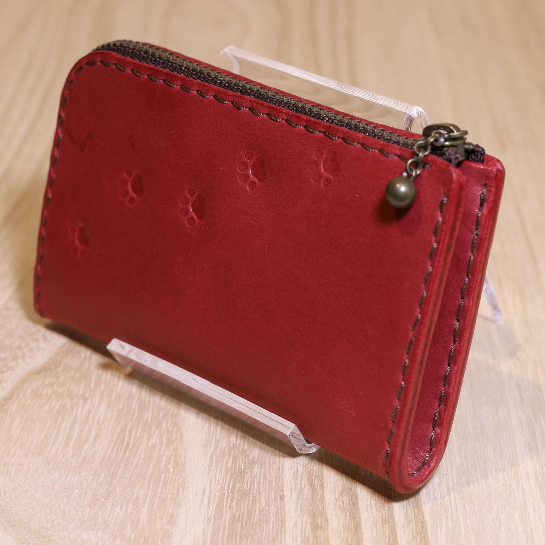 【Pon、まとめ買い】新品　L字ファスナーウォレット　ピンクベージュ