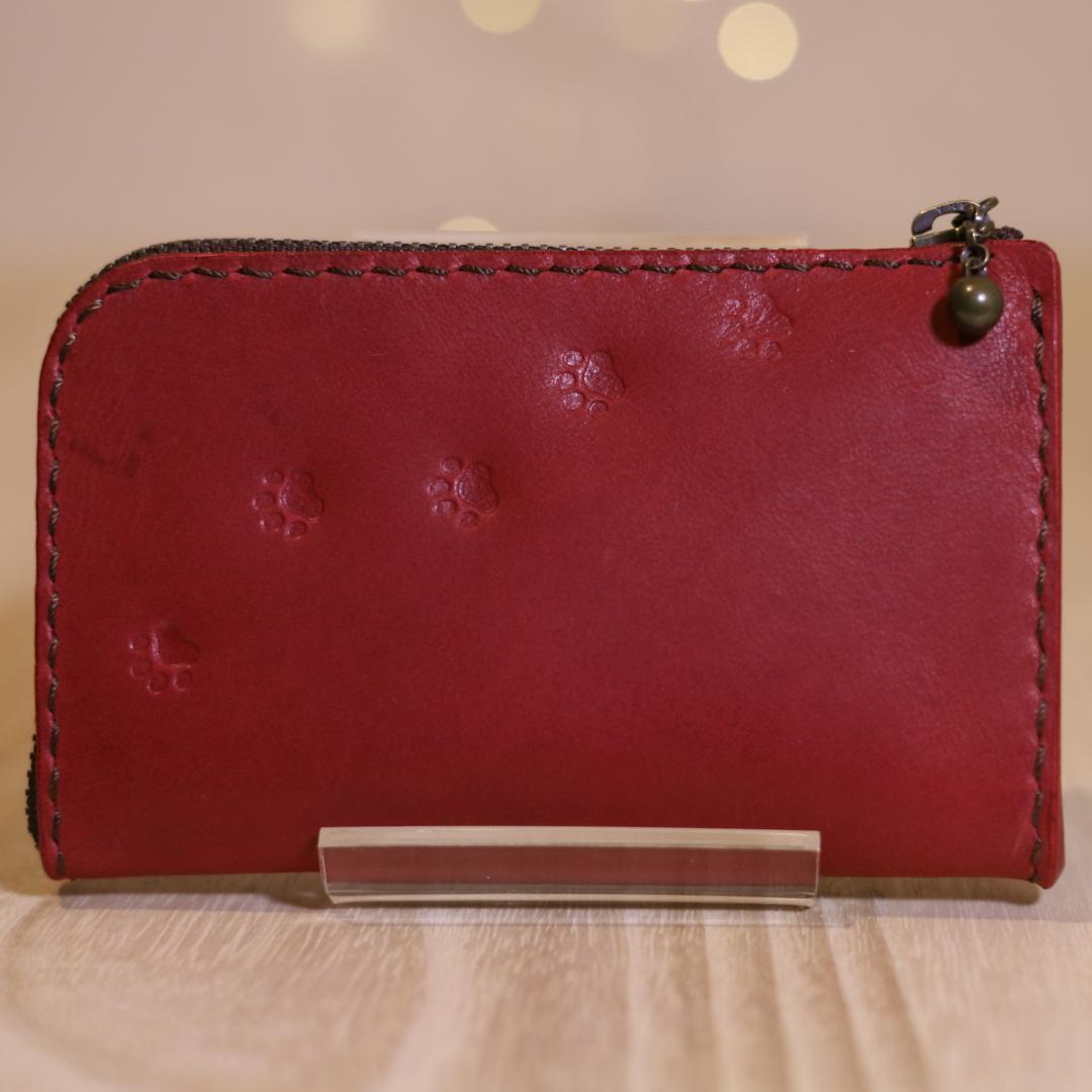 【Pon、まとめ買い】新品　L字ファスナーウォレット　ピンクベージュ