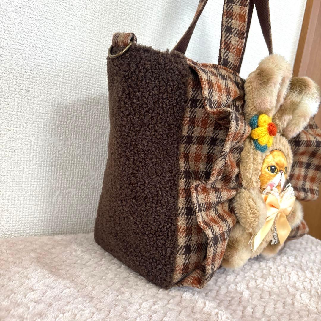 ゆ*ら様 コヤンイサムチョン　ふわモコ　クムちゃん　フリルトート