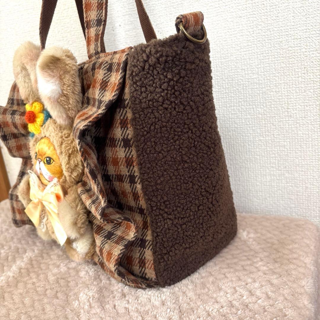 ゆ*ら様 コヤンイサムチョン　ふわモコ　クムちゃん　フリルトート