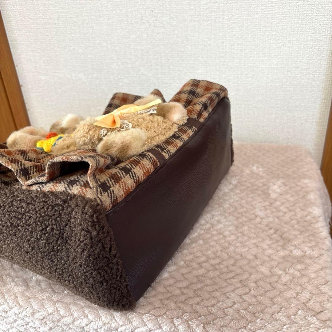 ゆ*ら様 コヤンイサムチョン　ふわモコ　クムちゃん　フリルトート