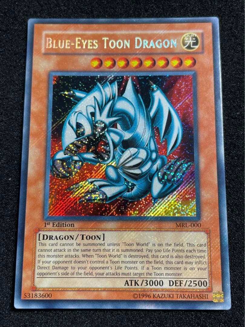 D*o様 【ARS鑑定10】ブルーアイズ トゥーンドラゴン　旧アジア　シークレッ