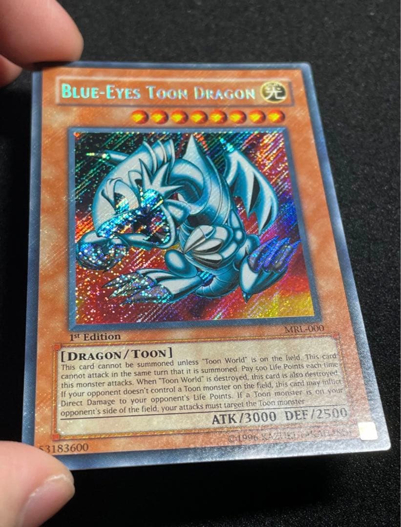 D*o様 【ARS鑑定10】ブルーアイズ トゥーンドラゴン　旧アジア　シークレッ