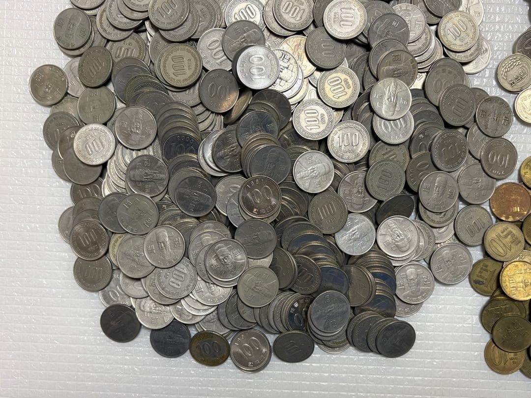 古銭　韓国硬貨　韓国硬貨　韓国ウォン　100ウォン　50ウォン　10ウォン　大量