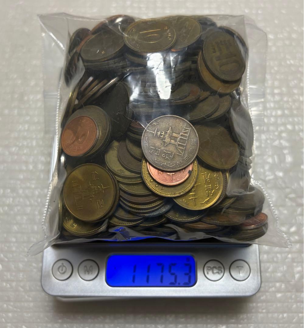 古銭　韓国硬貨　韓国硬貨　韓国ウォン　100ウォン　50ウォン　10ウォン　大量