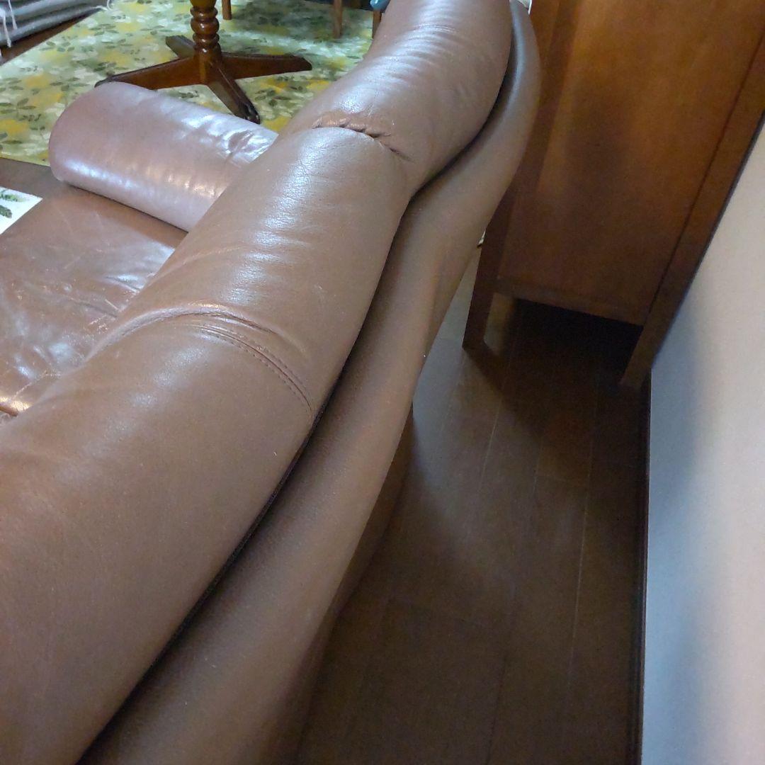 カリモク　3人掛けソファー