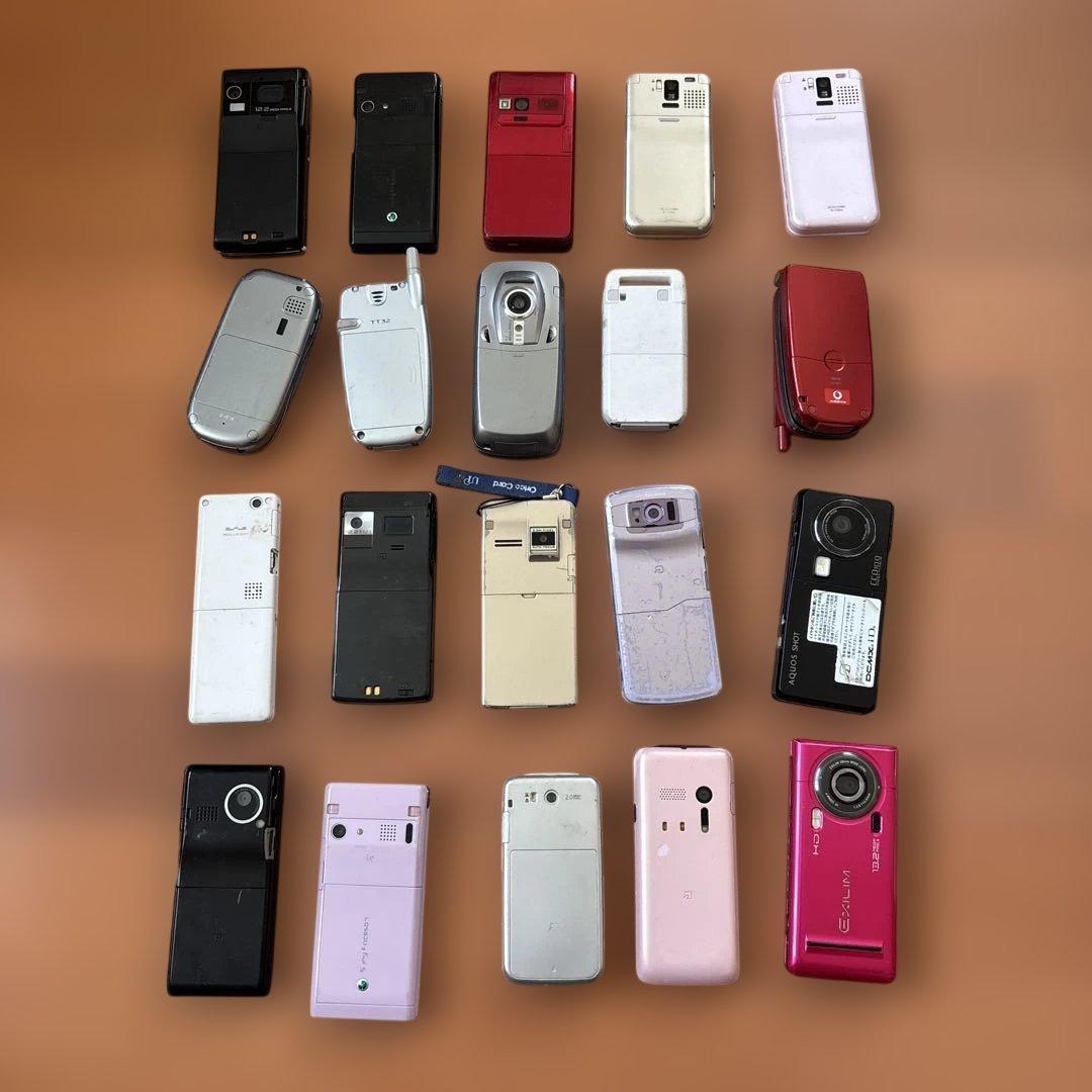 こ*E様 携帯電話 ガラケー 20台セット ジャンク