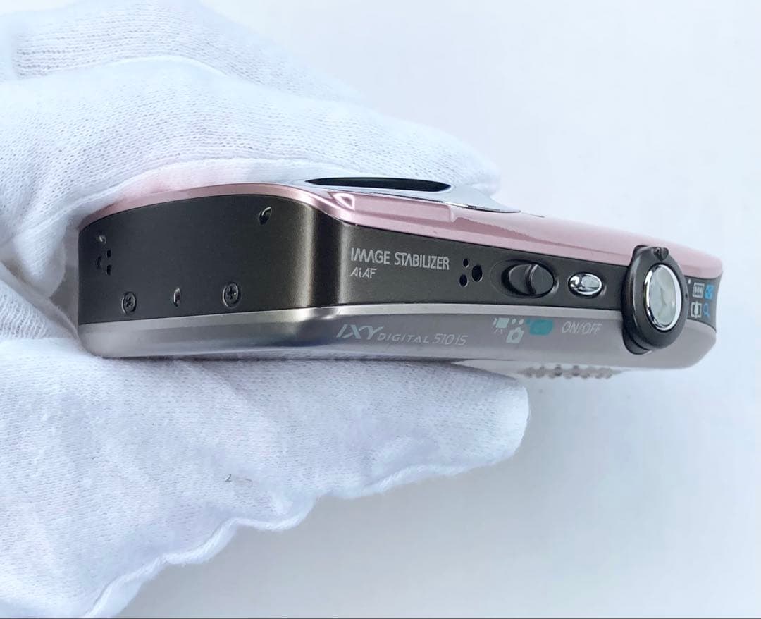(稼働品) Canon IXY DIGITAL 510IS ピンク