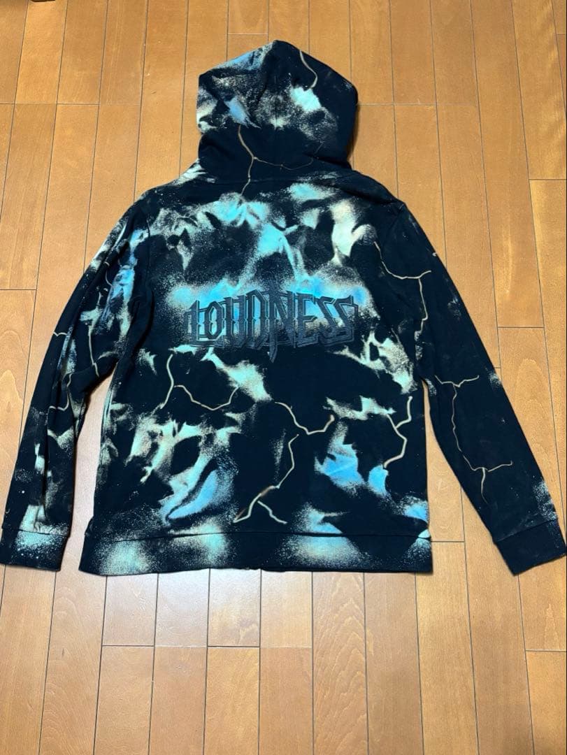 LOUDNESS × BUILD CLOTHING パーカー