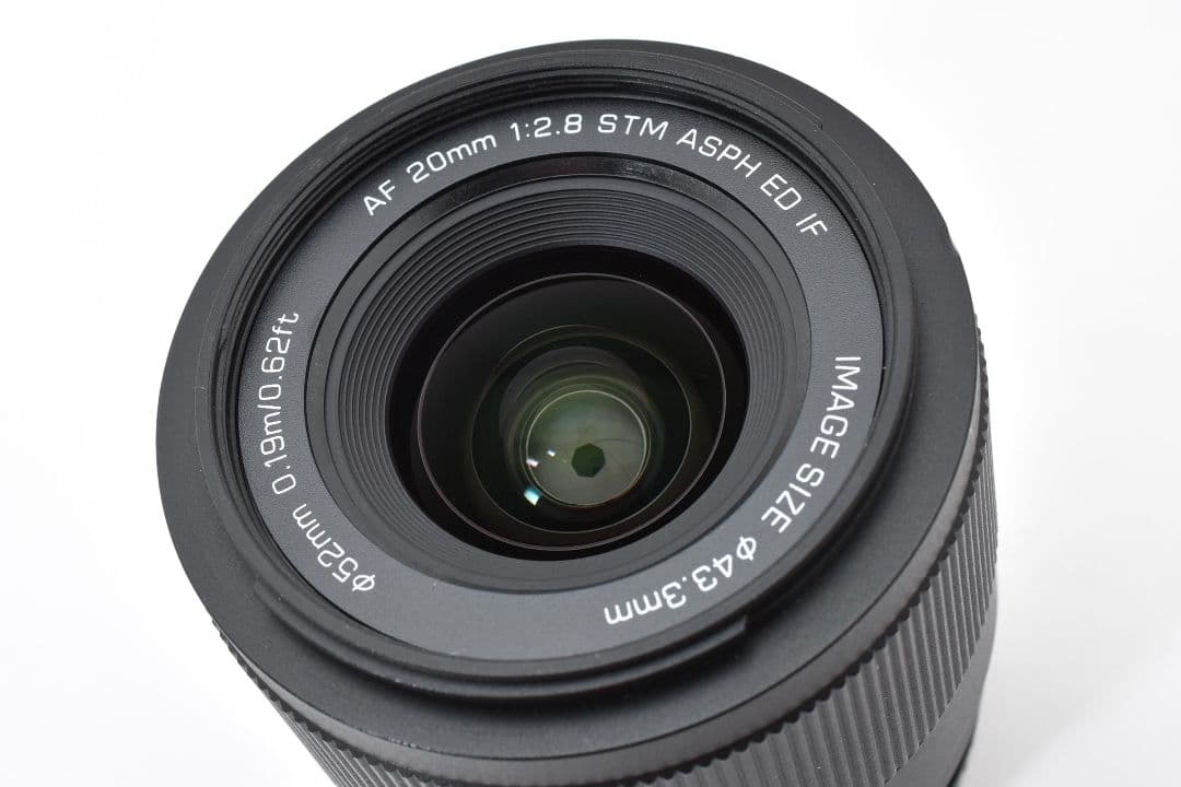レンズ(単焦点) VILTROX 20mm f2.8 STM ASPH ED IF