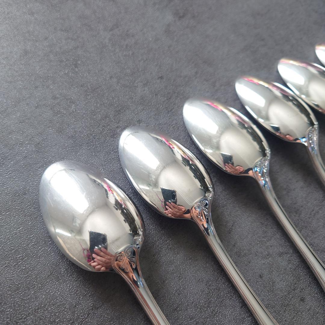 美品 クリストフル マルメゾン コーヒースプーン 6点