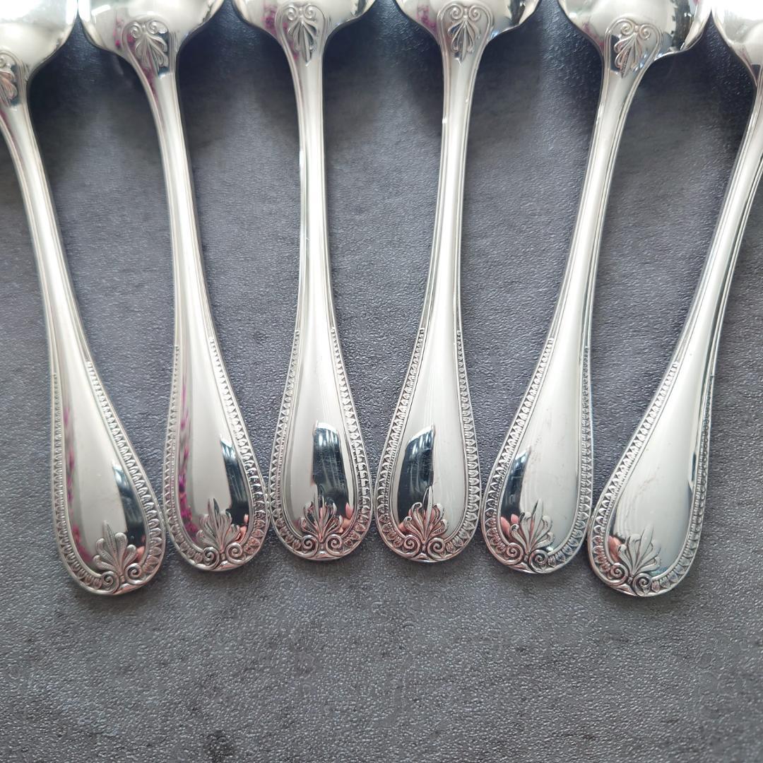 美品 クリストフル マルメゾン コーヒースプーン 6点