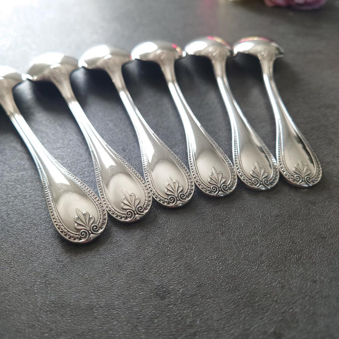 美品 クリストフル マルメゾン コーヒースプーン 6点