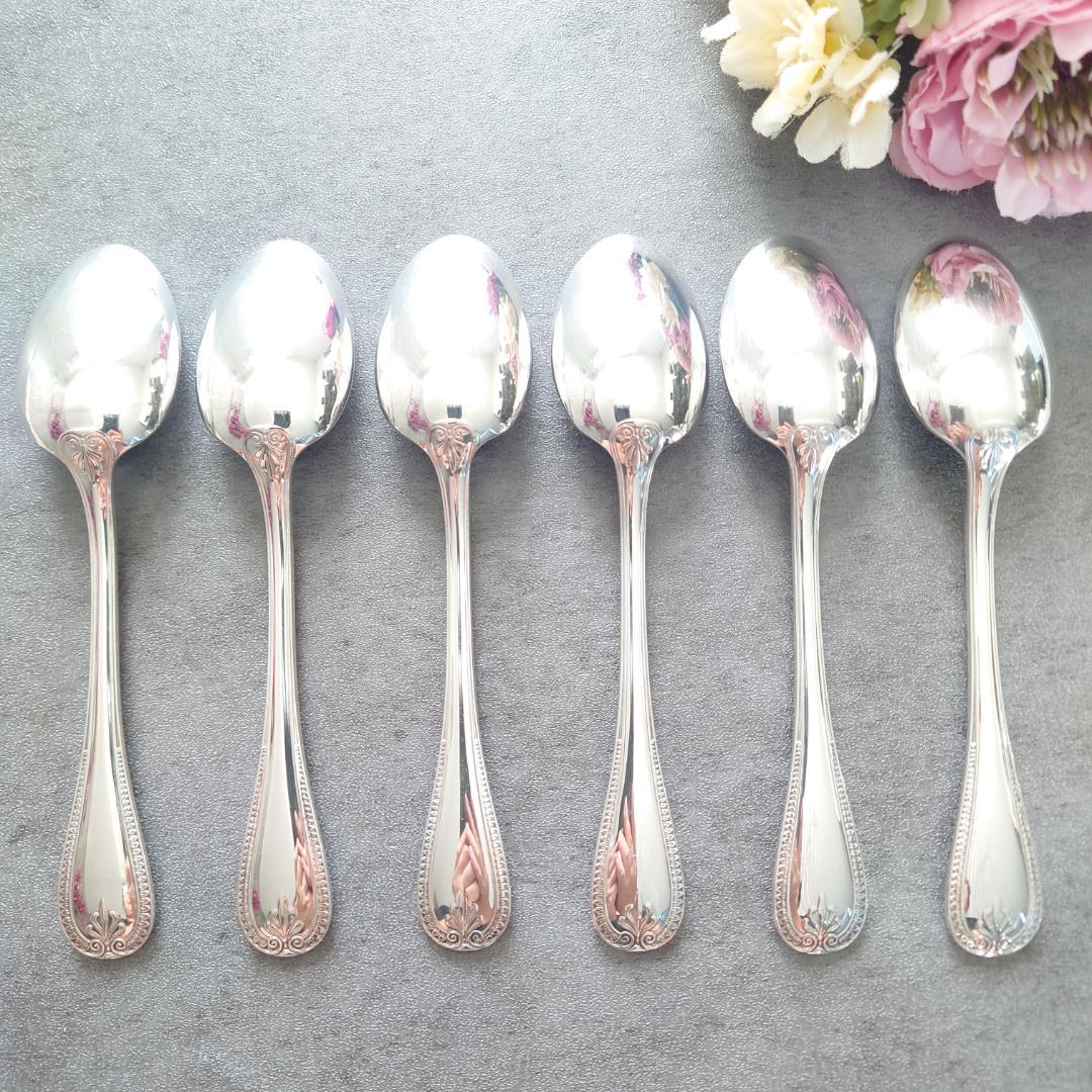 美品 クリストフル マルメゾン コーヒースプーン 6点