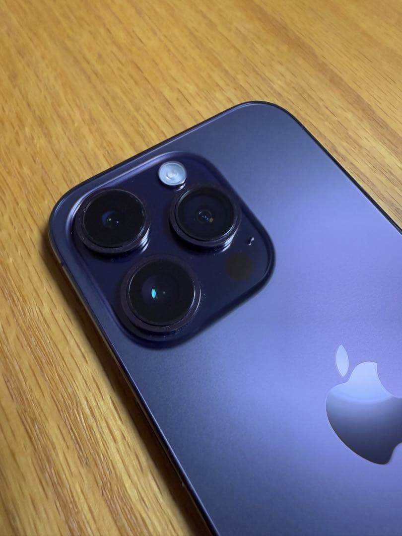 美品　iPhone 14pro 128G ディープパープル