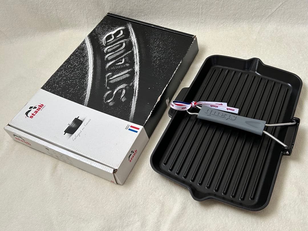 ストウブ【Staub】レクタンギュラーグリル 34×21cm