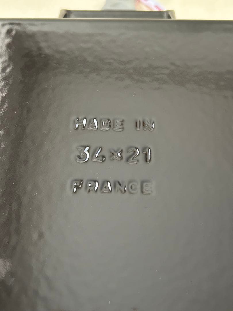 ストウブ【Staub】レクタンギュラーグリル 34×21cm