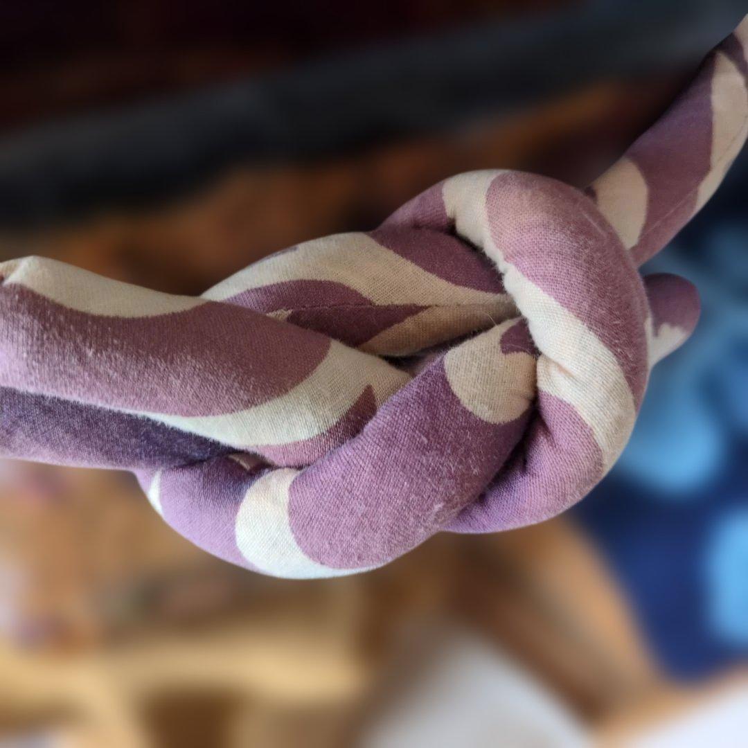 一閑張り かごバッグ 古布 ハンドメイド