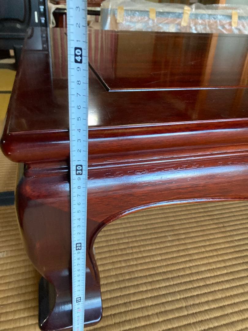 木製座卓 大きめ 伝統的な和風デザイン