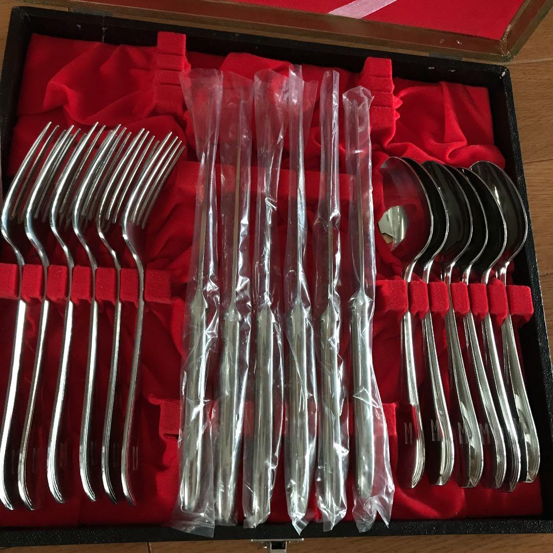 三越　MITSUKOSHI ナイフ　フォーク　スプーン　６組18本セット