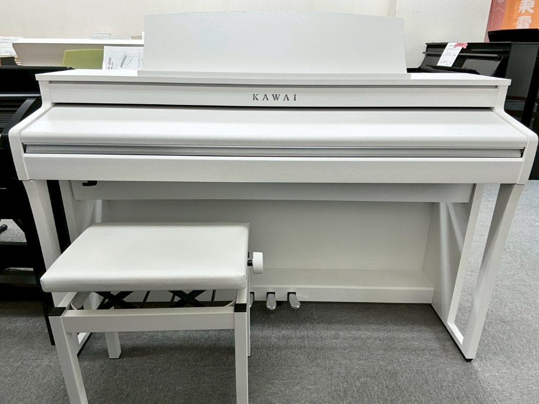 【22年製 木製鍵盤 美品】KAWAI CA4900GPW 電子ピアノ 88鍵