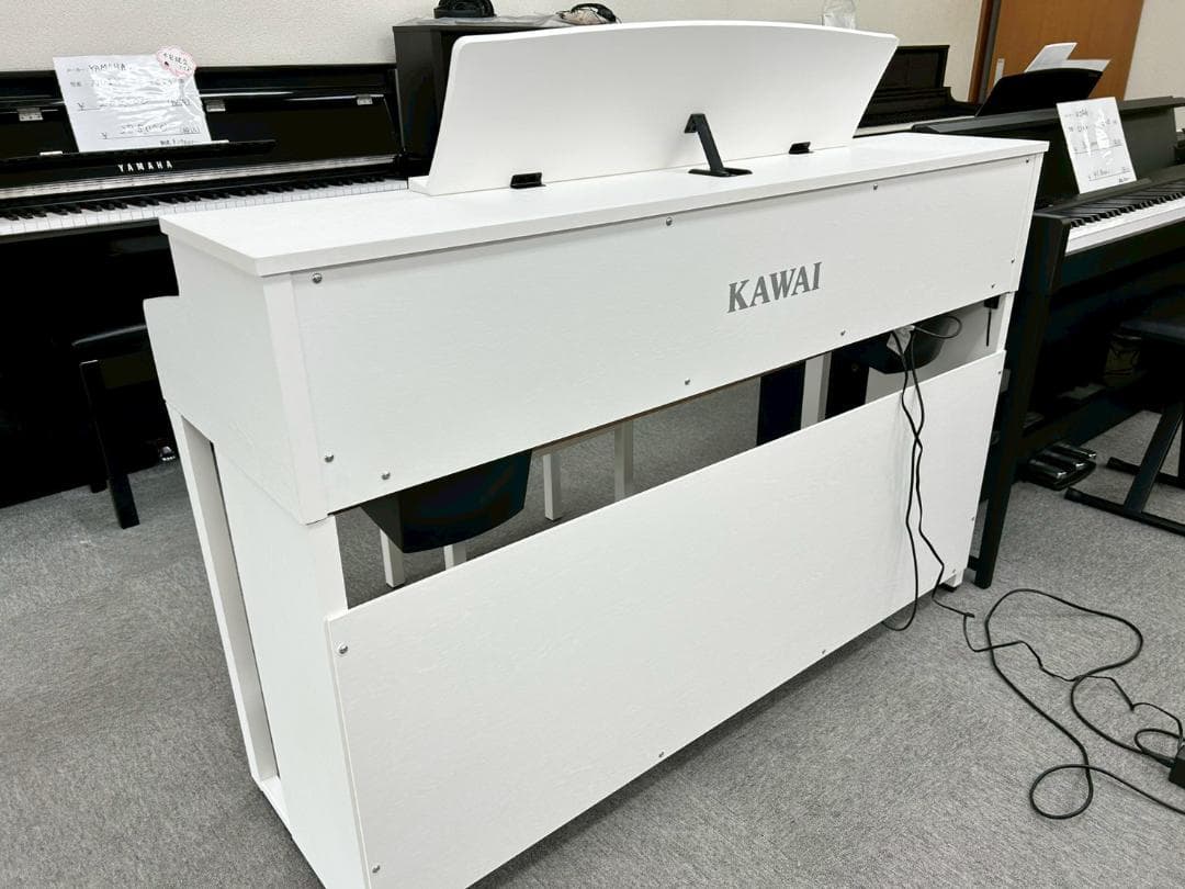 【22年製 木製鍵盤 美品】KAWAI CA4900GPW 電子ピアノ 88鍵