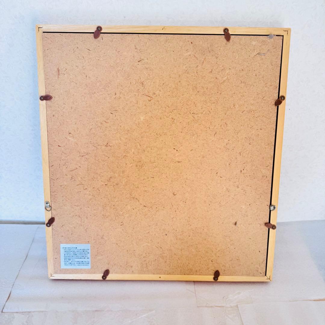 【極美品】縁起物 赤富士 ちぎり絵 額装 運気上昇 金運 富士山 アート　L