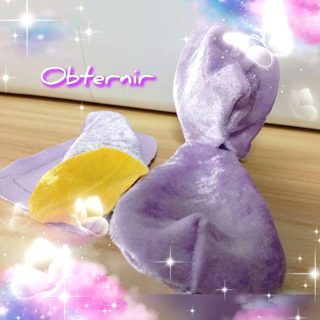 ハンドメイド 紫色 ぬいぐるみ テディベア 風水色 金運 浄化 ラベンダー