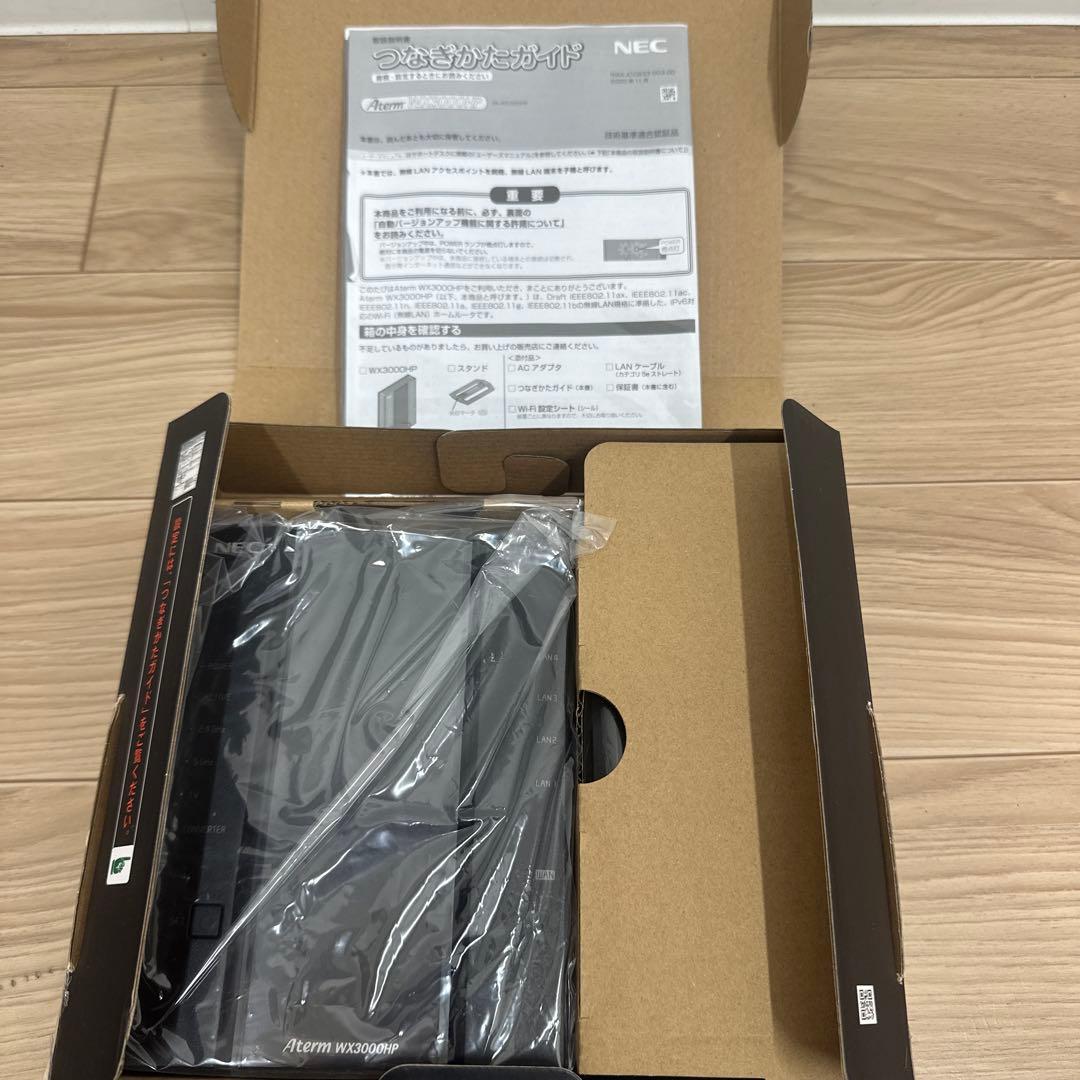 ルーター・ネットワーク機器 NEC aterm WX3000HP PA-WX3000HP