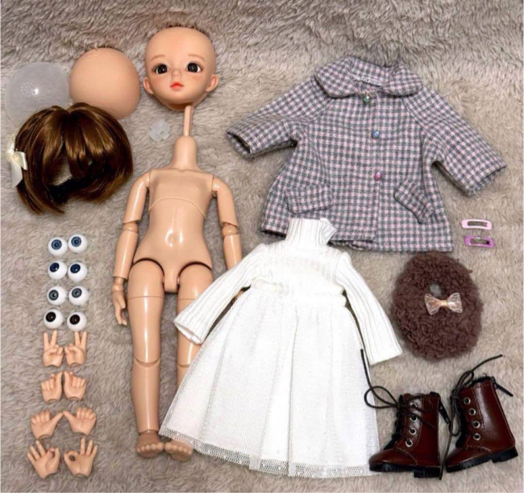 ♥リボーンドールのお友達に♥6分の1 bjdドール 球体関節人形 カスタムドール