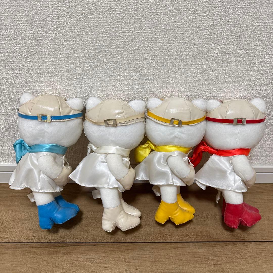 希ハローキティ ぬいぐるみ オー！モーレツ 4体セット