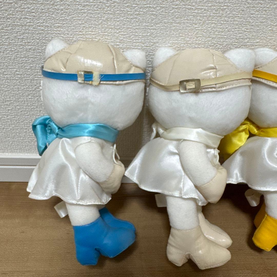 希ハローキティ ぬいぐるみ オー！モーレツ 4体セット