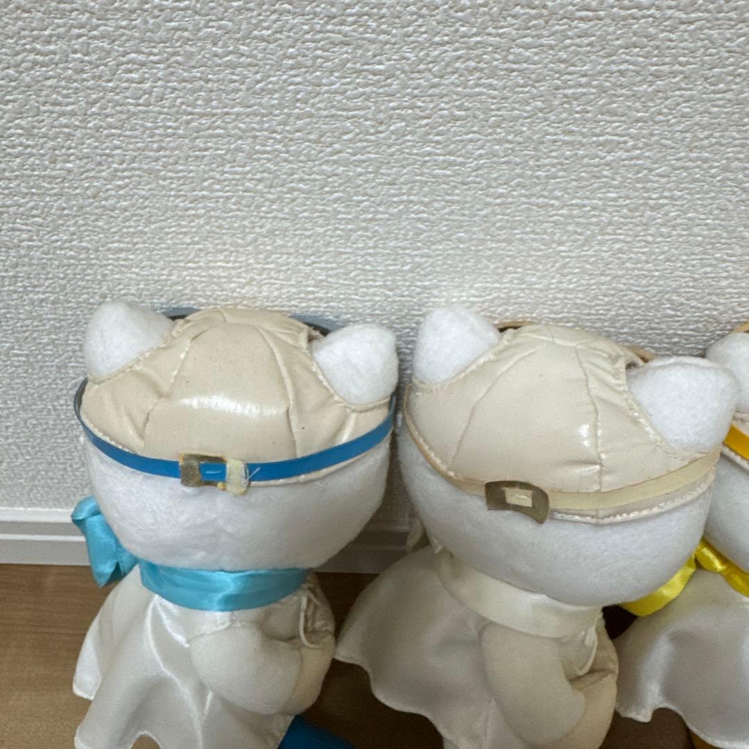 希ハローキティ ぬいぐるみ オー！モーレツ 4体セット