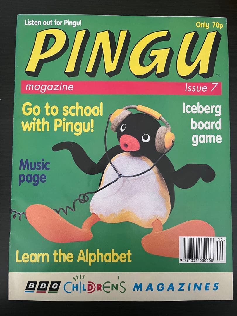 【希少】ピングー PINGU issue6,7 BBCマガジン キッズペーパー誌