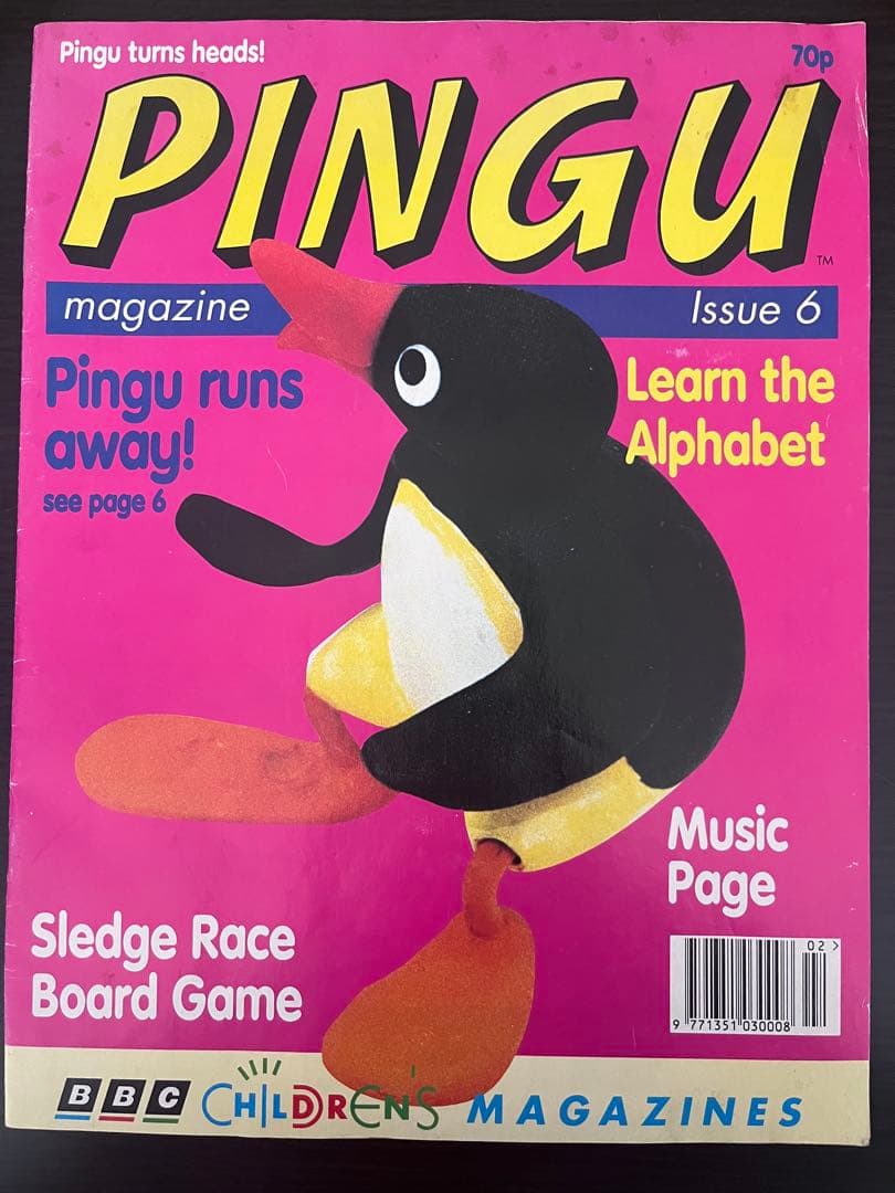 【希少】ピングー PINGU issue6,7 BBCマガジン キッズペーパー誌