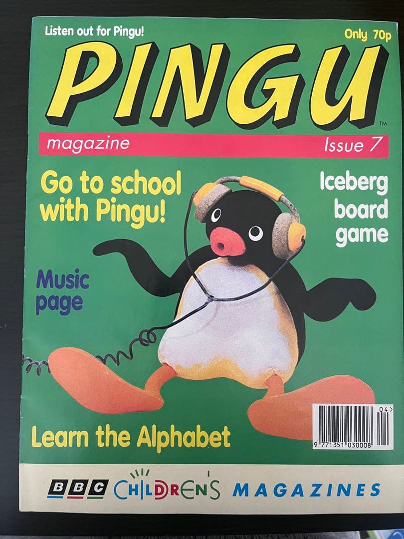 【希少】ピングー PINGU issue6,7 BBCマガジン キッズペーパー誌