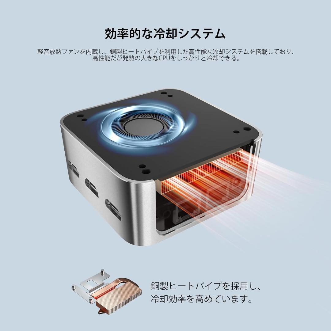 にまめ　ミニpc 第12世代インテルAlder Lake-N100