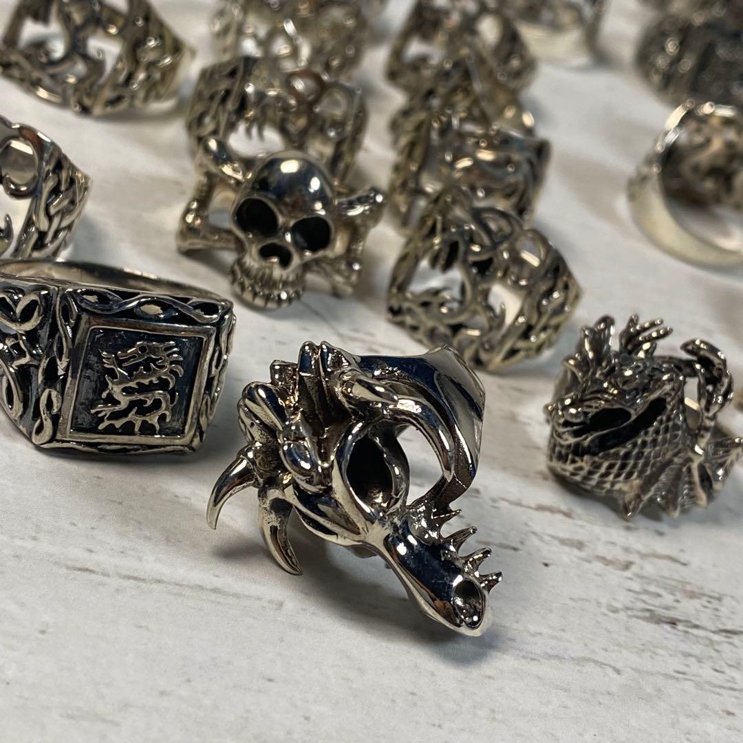 本日限り シルバー925リング83個 704g 925刻印 まとめ売り