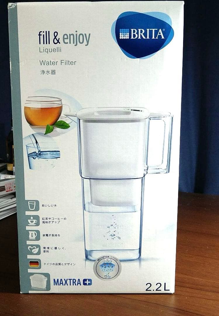 【新品未使用】BRITA ポット型浄水器 カートリッジ計5個