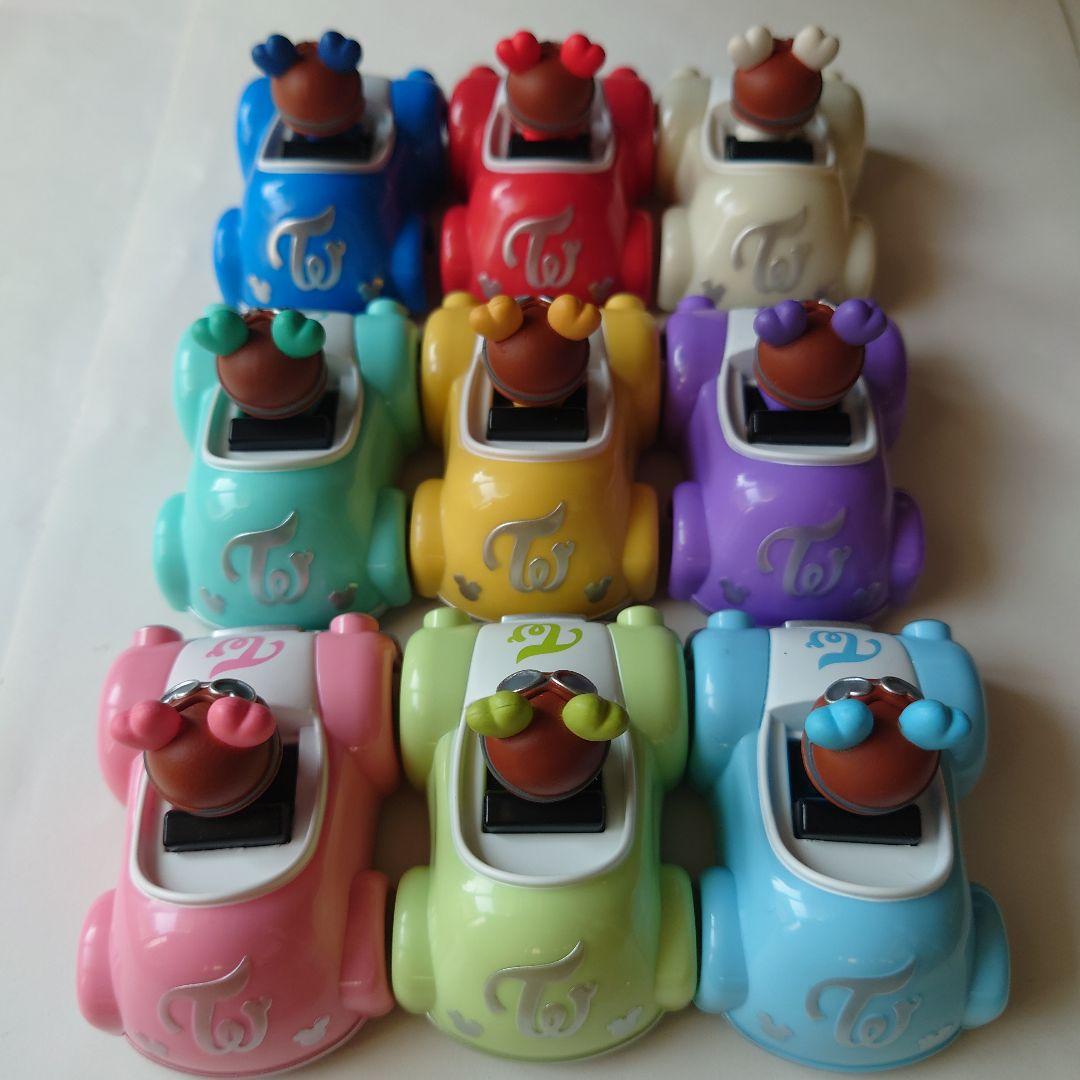 TWICE LOVELYS プルバックカー 9種類 コンプリート セット ガチャ