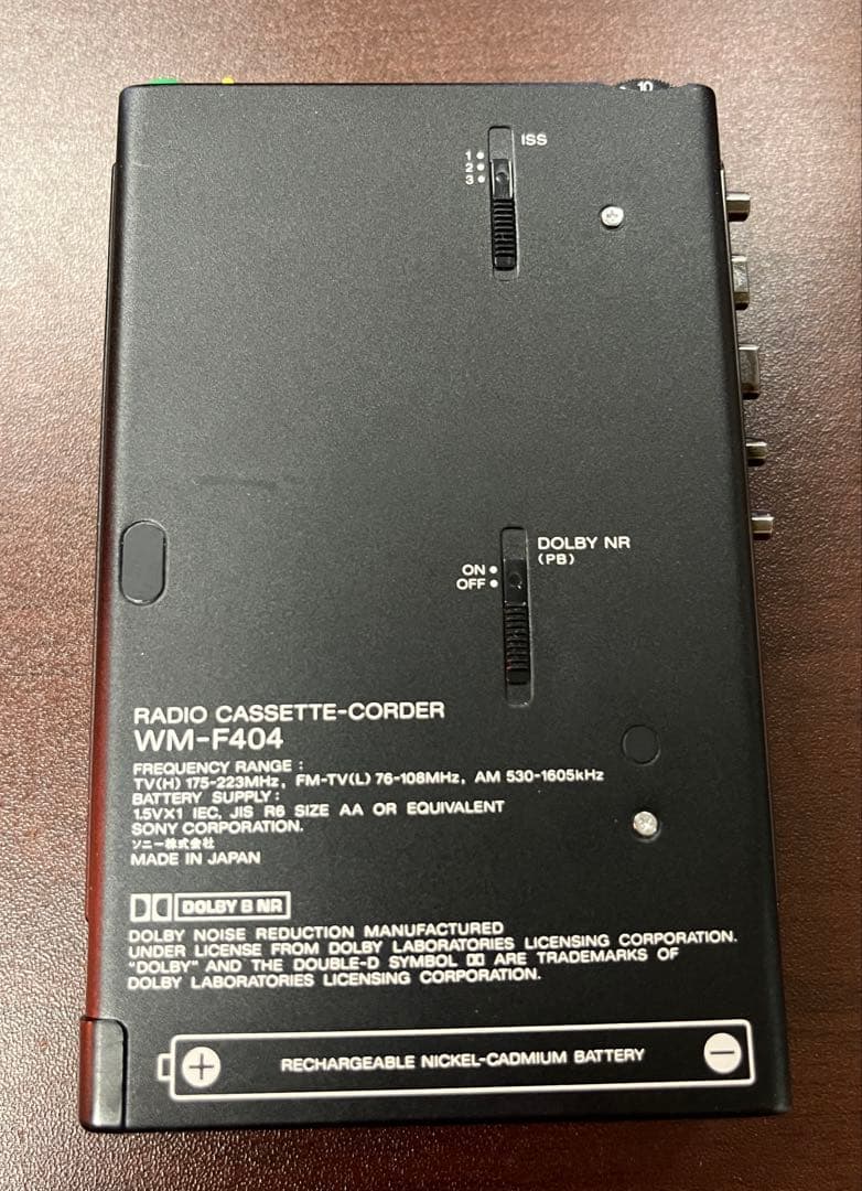 SONY WALKMAN WM-F404　ジャンク品