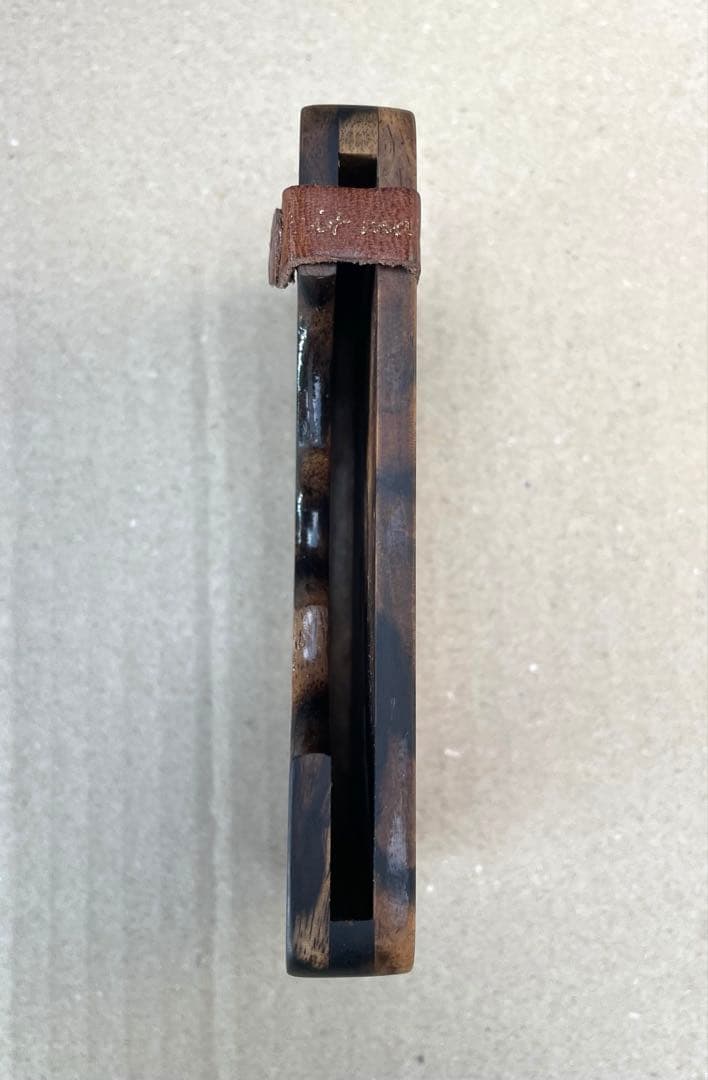 黒柿木製ダークブラウン名刺入れ