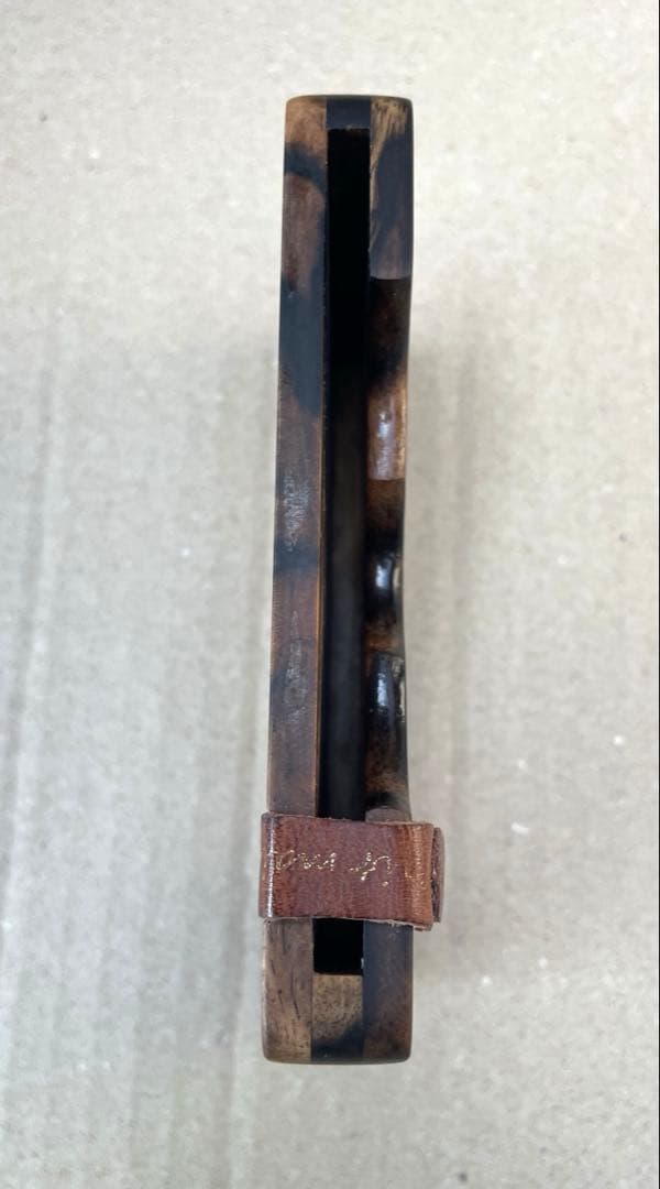 黒柿木製ダークブラウン名刺入れ