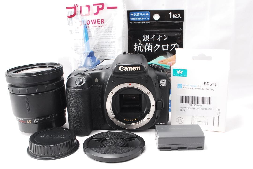 ✨初心者オススメ✨お買い得✨Canon 20D レンズセット